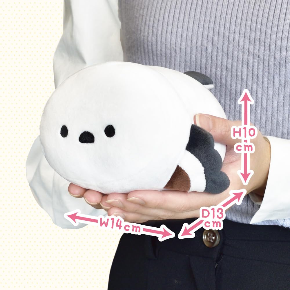 Amazon.co.jp: もちふわ！ころころらいふ ぬいぐるみ（14×10㎝）両手